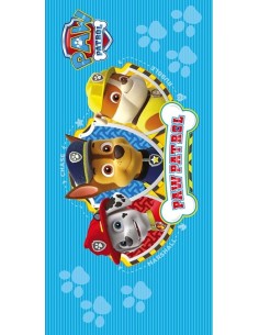 Serviette de plage ou drap de bain Paw Patrol en coton - New discou...