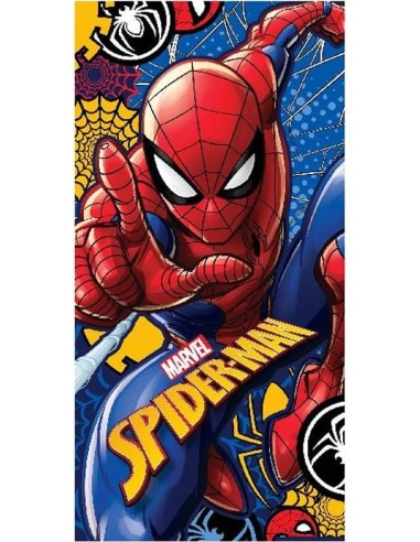 Drap de plage ou Serviette de bain Spiderman Marvel