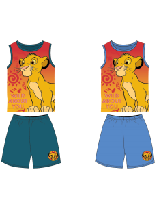 Ensemble Débardeur  + Short Le Roi Lion Disney 