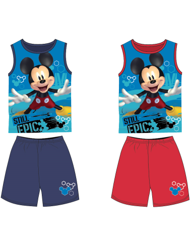 Camiseta + conjunto Mickey Disney corto