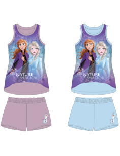 Frozen 2 Disney T-Shirt + Kurzes Set