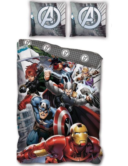 Parure housse de couette Avengers Marvel - New discount.com