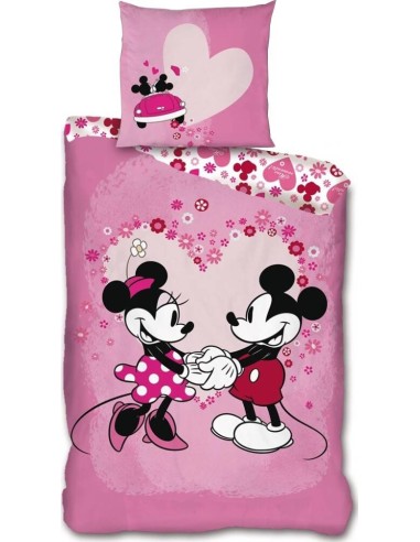 Mickey und Minnie Bettwäsche Set - New discount.com