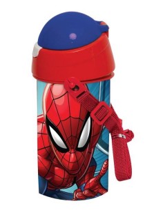 Bottiglia automatica Spider-Man Marvel 500 ML, SISTEMA Sistema antigoccia