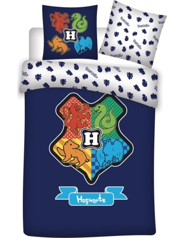 Parure housse de couette Harry Potter En coton - New discount.com