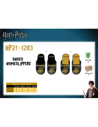 Slipper Harry Potter - New discount.com