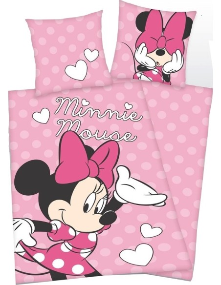 Parure Housse de couette Minnie Disney - New discount.com