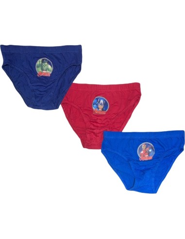 Boite de 3 Slips Avengers - New discount.com
