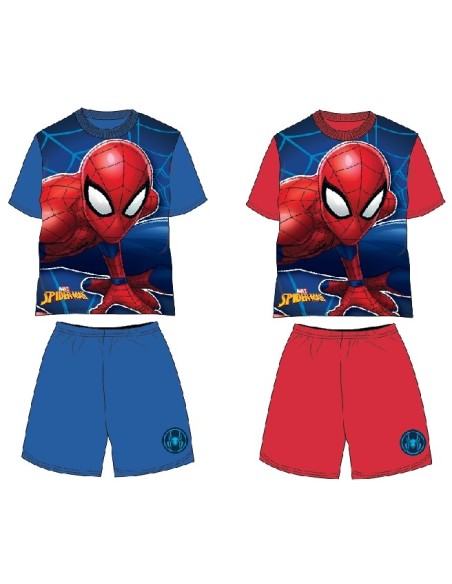 Pyjama T-Shirt + Short Spiderman - New discount.com