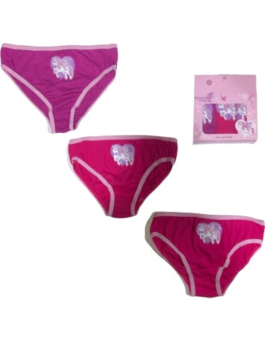 Boite de 3 culottes Licorne - New discount.com