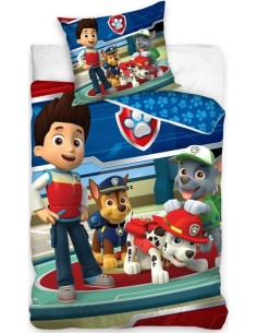 Parure Housse de couette Paw Patrol En Coton - New discount.com