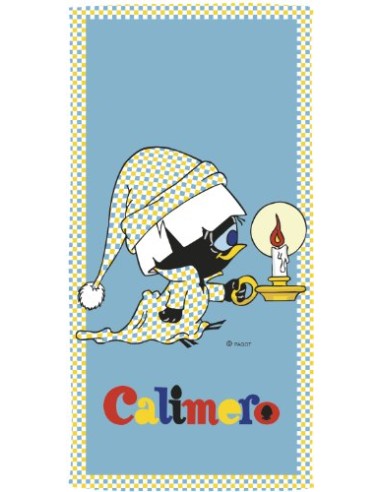 Serviette de plage ou drap de bain Calimero - New discount.com