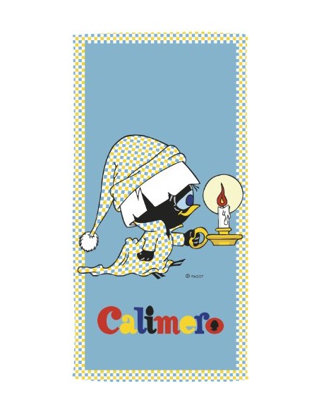Serviette de plage ou drap de bain Calimero - New discount.com