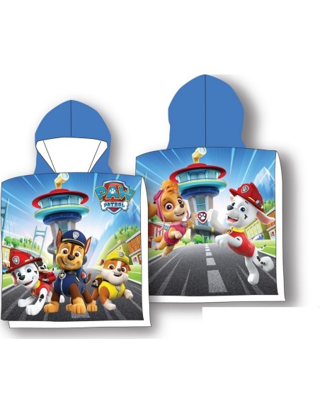 Felpa con cappuccio Paw Patrol Swim Poncho - New discount.com