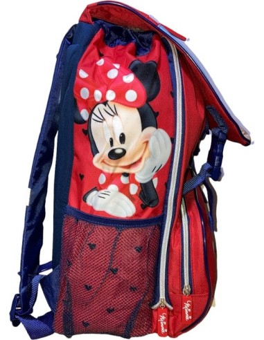 Minnie Disney 40cm Expandable Backpack, New discount.com, Nouveauté...