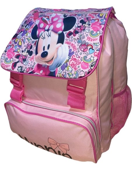 Minnie Disney 40cm Expandable Backpack, New discount.com, Nouveauté...