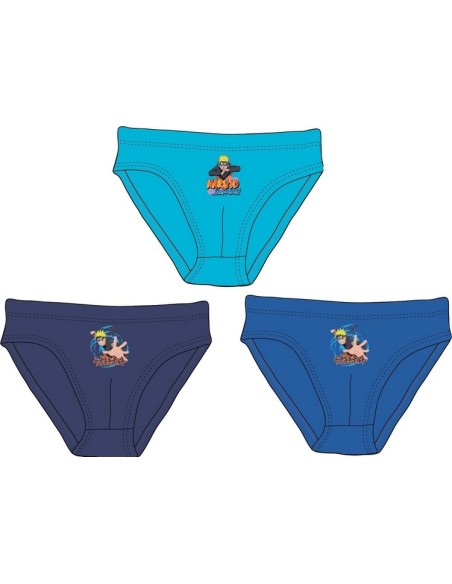 Boite de 3 Slips Naruto - New discount.com