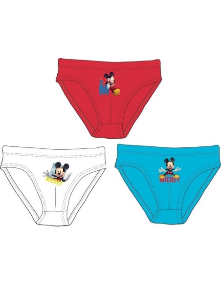 Boite de 3 Slips Mickey Disney - New discount.com