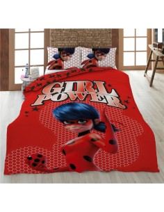 Parure Housse de couette Miraculous - Ladybug - New discount.com