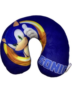 Coussin de Nuque Sonic Repose Tête Cou U Oreiller de Voyage - New d...