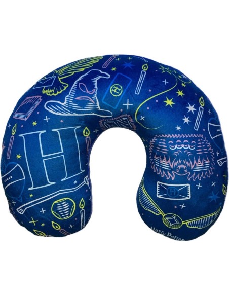Coussin de Nuque Harry Potter Repose Tête Cou U Oreiller de Voyage ...
