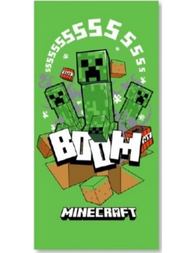 Serviette de plage ou Serviette de bain Minecraft - New discount.com
