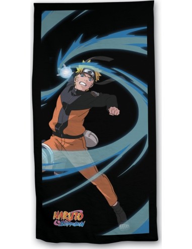 Serviette de plage ou drap de bain Naruto coton - New discount.com