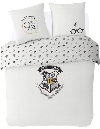 Parure de lit Harry Potter - housse de couette Harry Potter 240 X 2...