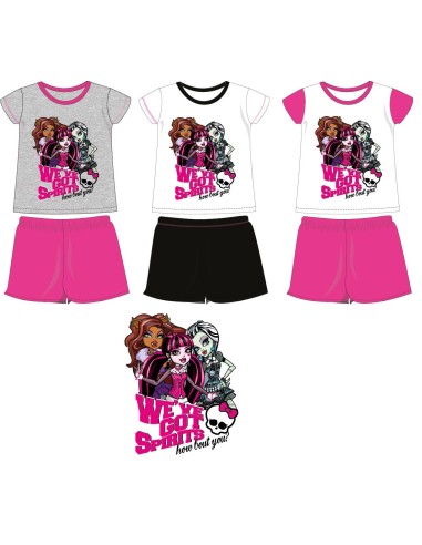 Pijama corto Monster High -830-128 -New discount.com