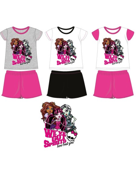 Pijama corto Monster High -830-128 -New discount.com