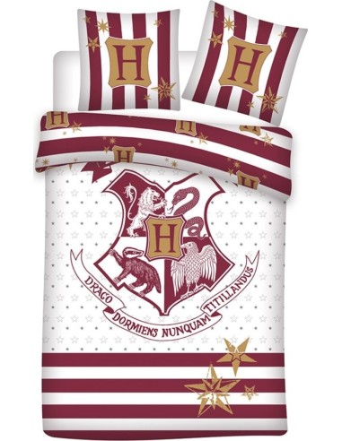 Parure housse de couette Harry Potter En Coton Bio - New discount.com