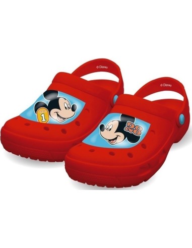 Sabots Mickey Disney en rouge - New discount.com
