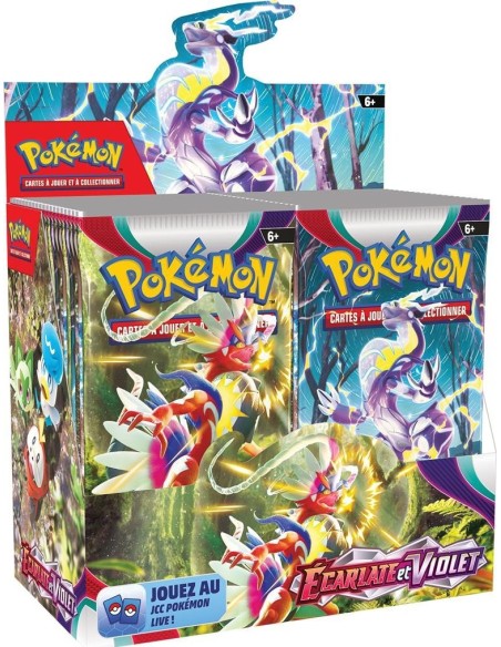Booster Pokémon écarlate et violet - New discount.com