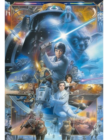 Puzzle 1000 pièces Star Wars - New discount.com