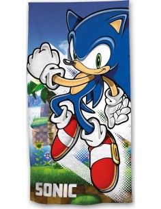 Drap de plage ou Seviette de bain Sonic en coton - New discount.com