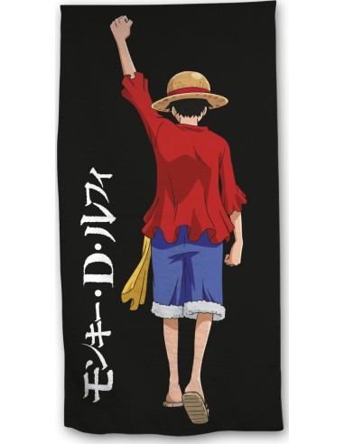 Drap de plage ou Serviette bain One Piece en coton - New discount.com