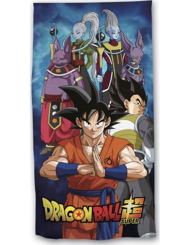 Drap de plage ou Serviette de bain Dragon Ball Super en coton - New...