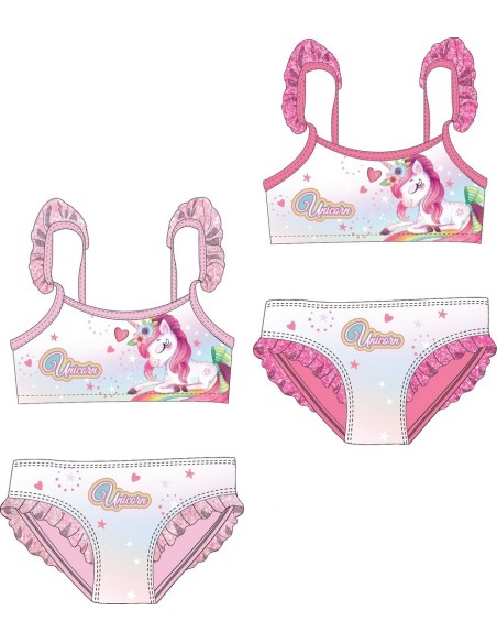 Traje de baño - Bikini - Unicornio -New discount.com