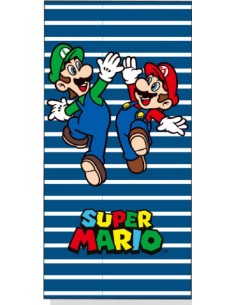 Serviette de plage ou Drap de bain Super Mario - New discount.com