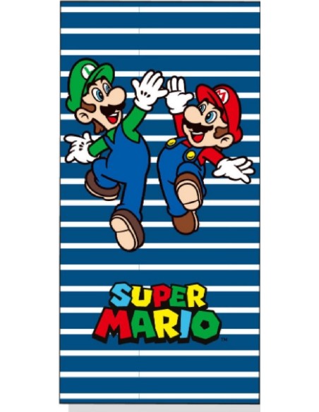 Serviette de plage ou Drap de bain Super Mario - New discount.com