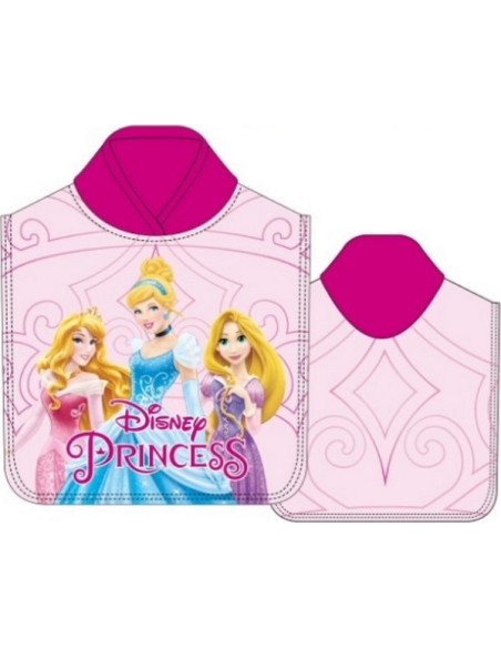 Poncho de baño con capucha Disney PRINCESS -New discount.com