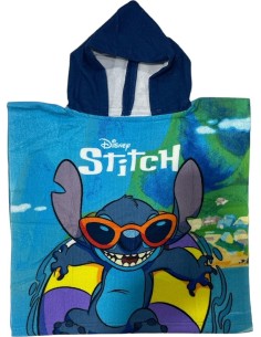 Felpa con cappuccio Stitch Disney Swim Poncho - New discount.com 2