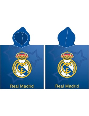 Poncho de bain Real Madrid à capuche - New discount.com