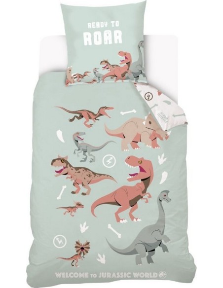 Parure housse de couette Jurassic World En coton - New discount.com