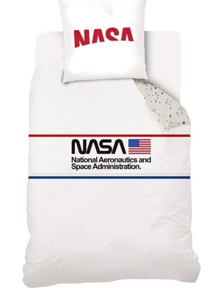 Parure housse de couette Nasa en coton - New discount.com