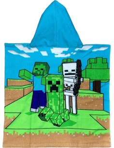 Minecraft Swim Poncho con capucha -New discount.com 2