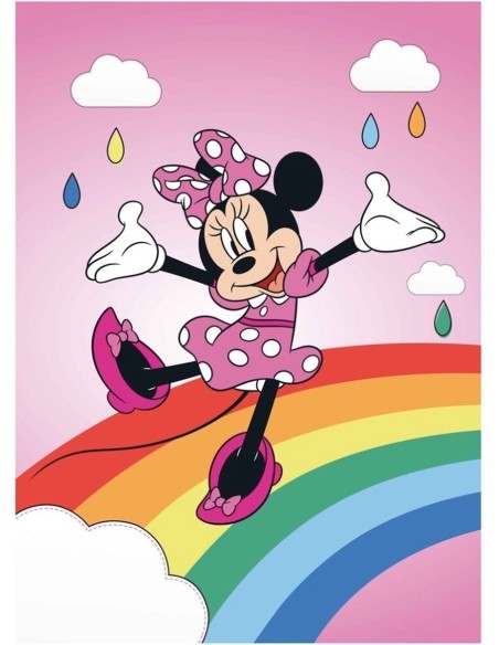 Plaid Polaire Minnie Disney - New discount.com