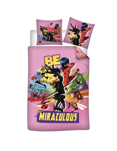 Parure de lit Miraculous - Ladybug - New discount.com