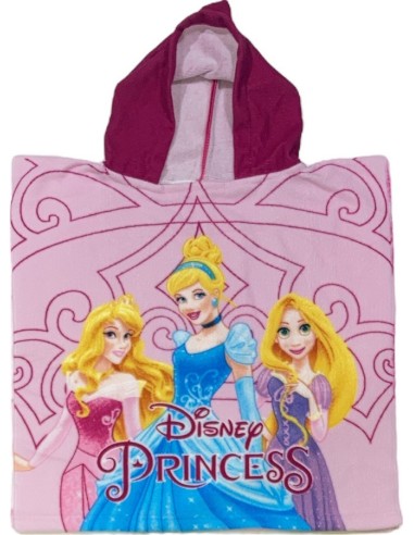 Poncho da bagno con cappuccio Disney PRINCESS - New discount.com