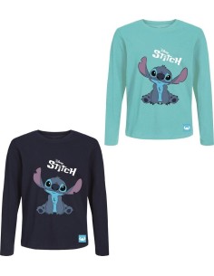 T-shirt Stitch Disney manches Longues - New discount.com